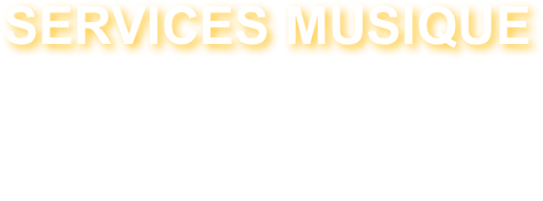 SERVICES MUSIQUE
948, Avenue du 4 Septembre
59500, DOUAI
Tél:  03 27 98 74 08
Fax: 03 27 87 17 80