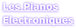 Les Pianos Electroniques
